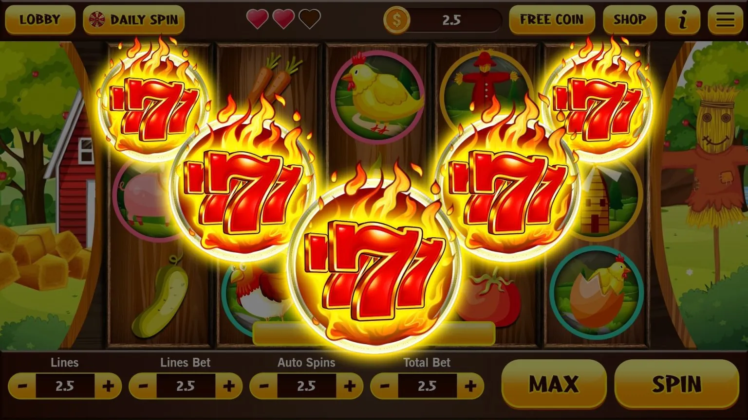 Giao diện người dùng rõ ràng của 36win App Android
