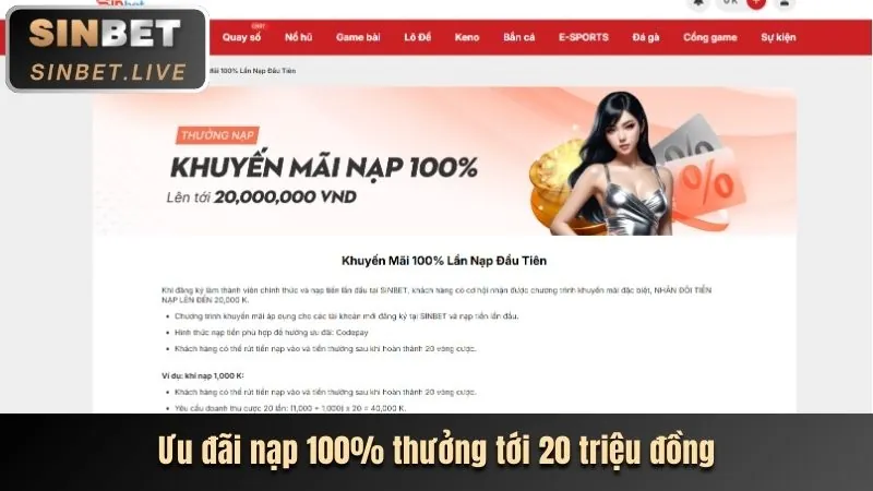 Giao diện người dùng 36win App Android